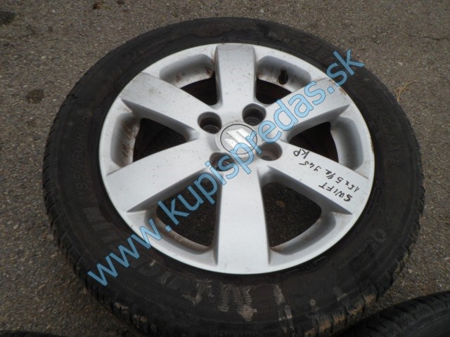 hliníkový disk, koleso na suzuki swift, R15x5,5J ET45